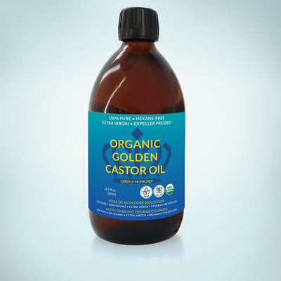 Organic Castor Oil 16.9oz | 100% Pure, Hexane-Free, Extra Virgin